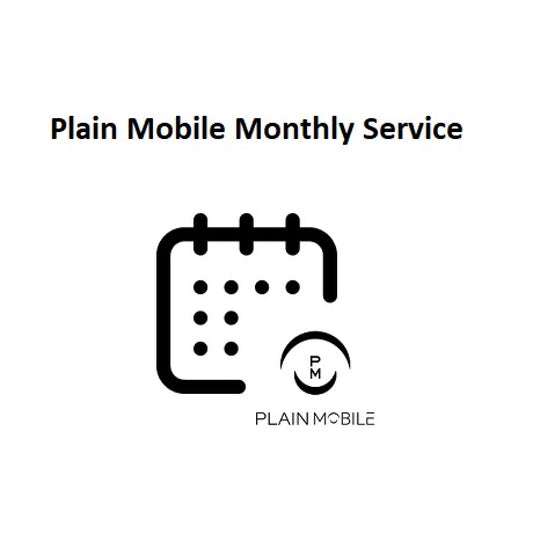 Plain Mobile Simplicity Saves Top-up or Refill